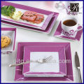 color glazed ceramic dinner set manufacturer